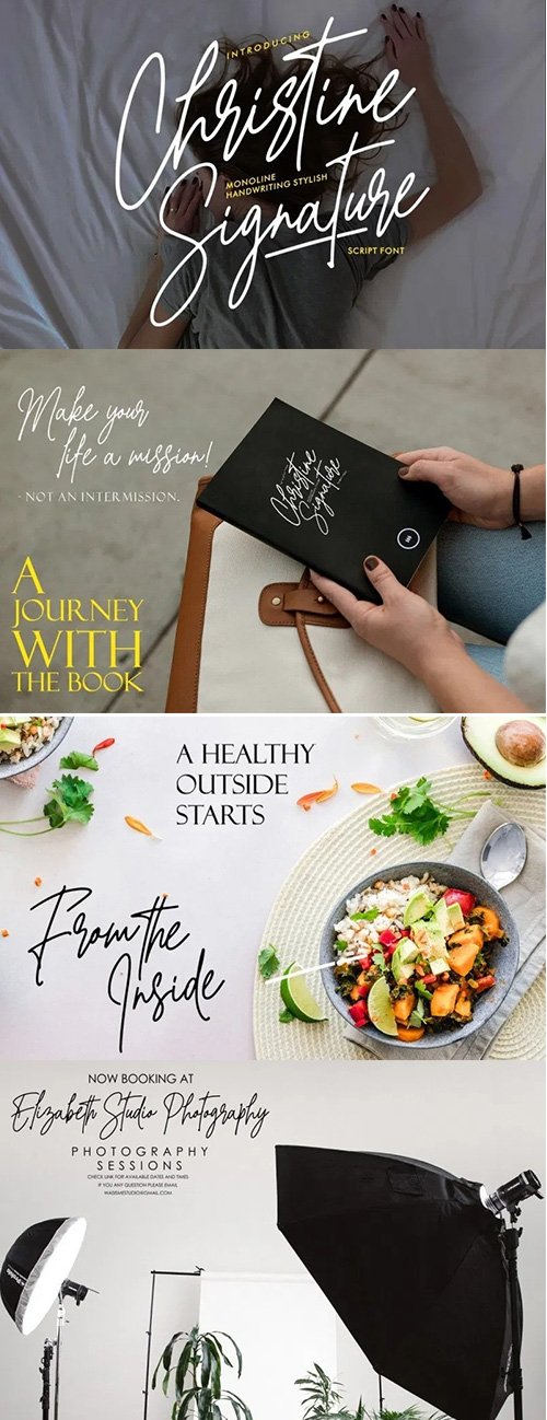 Christine Signature Script Font