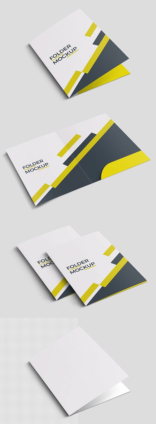 Three Folder Mockups 246505773