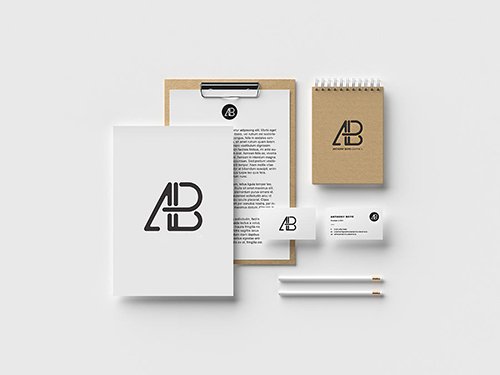 Modern Branding Identity PSD Mockup Vol.2