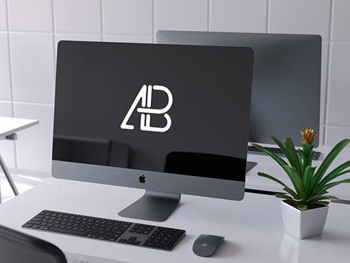 iMac Pro PSD PSD Mockup Vol.4