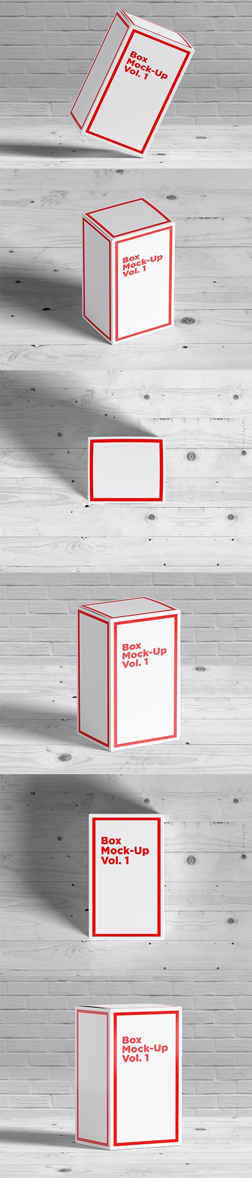 Box Mock-Ups vol. 1