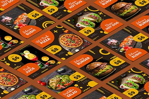 Food Banner Template