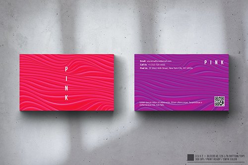 Creative Abstract Business Card Design