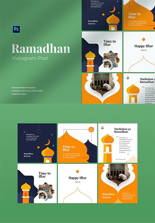 Ramadhan Mubarak Social Media Post
