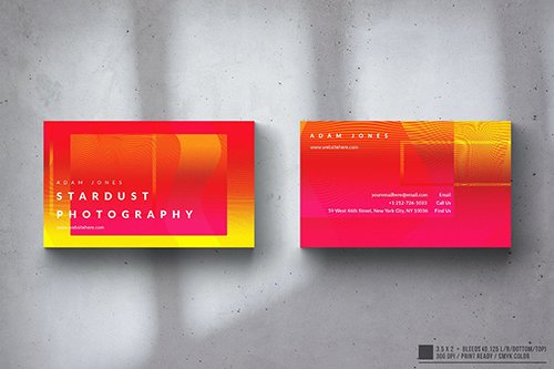 Creative Abstract Business Card Design