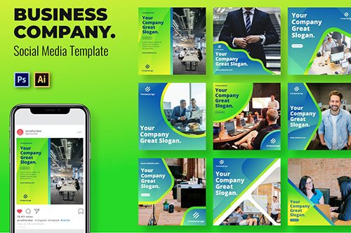 Company Social Media Template