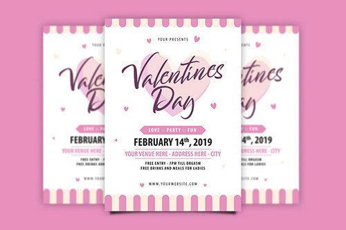 Valentine's Day Flyer