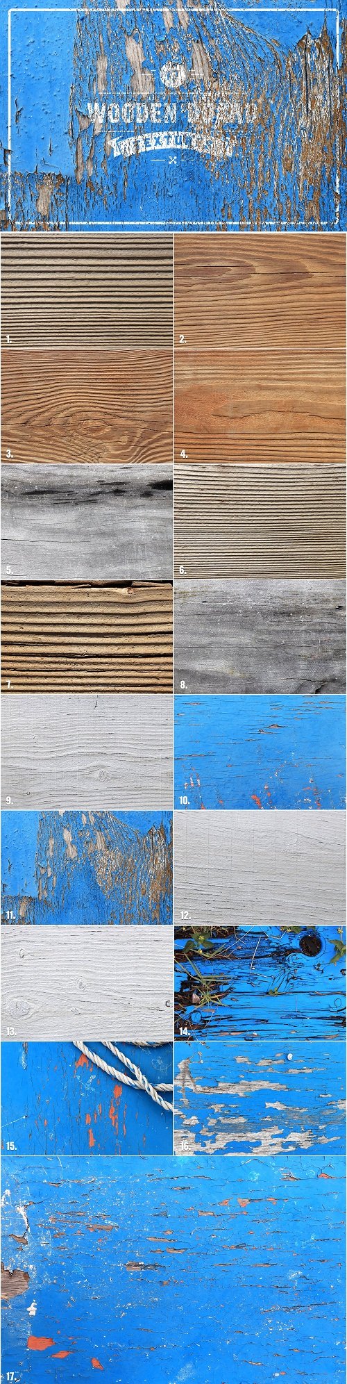 17 Wooden Board Textures 3348239