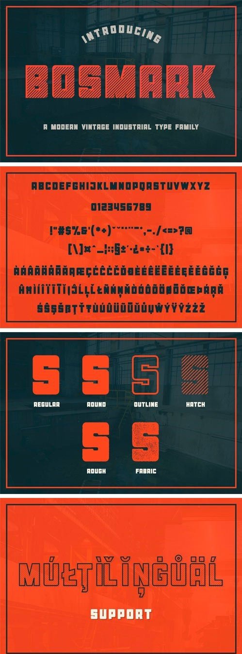 CM - Bosmark Typeface 2805494