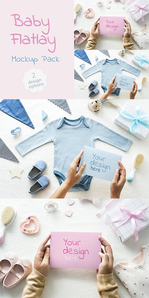 Baby Shower Mockup