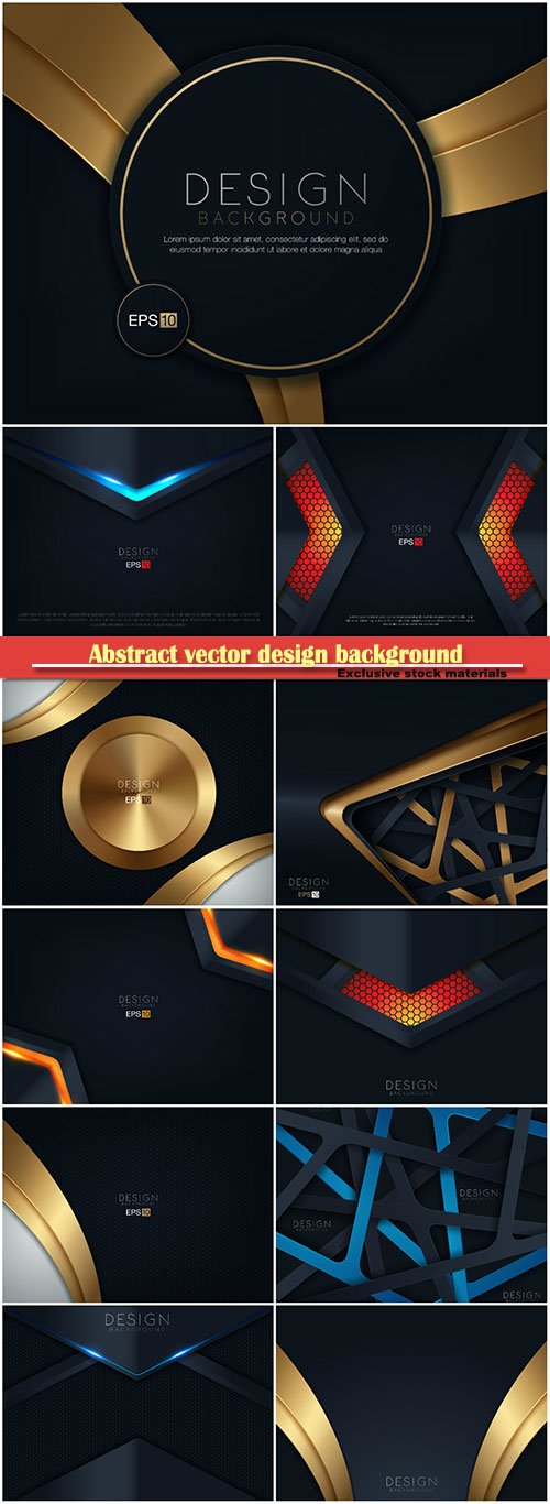 Abstract vector design background