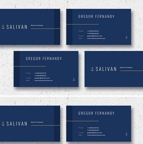 Salivan Business Card Template