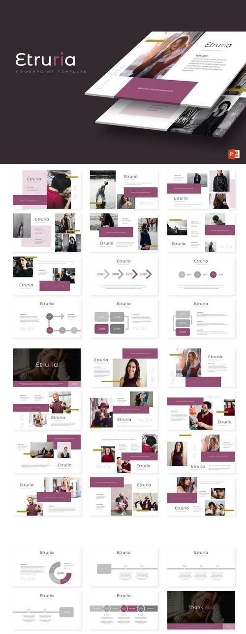 Etruria - Powerpoint, Keynote, Google Sliders Templates