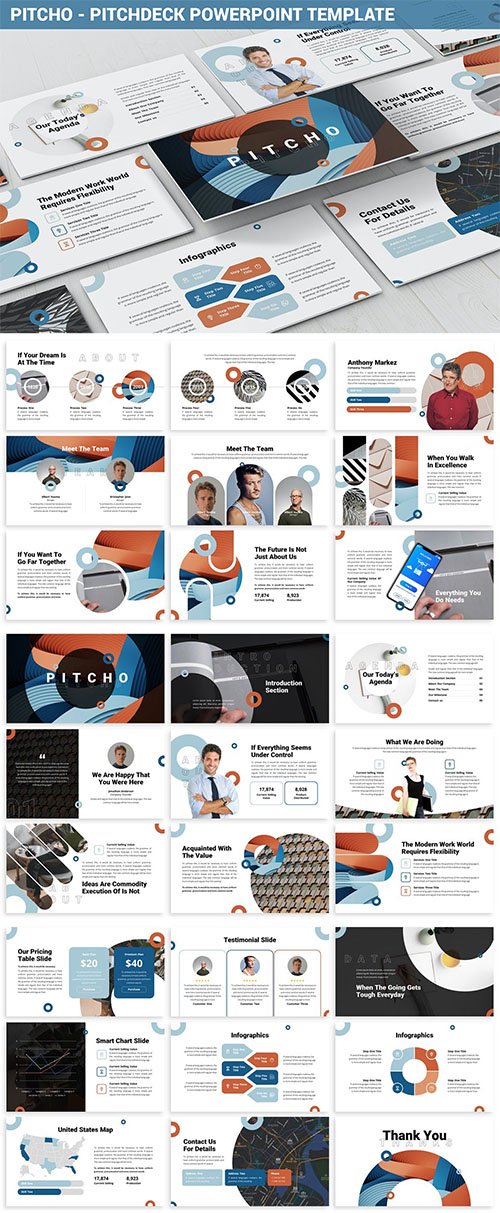 Pitcho - Pitchdeck Powerpoint Template
