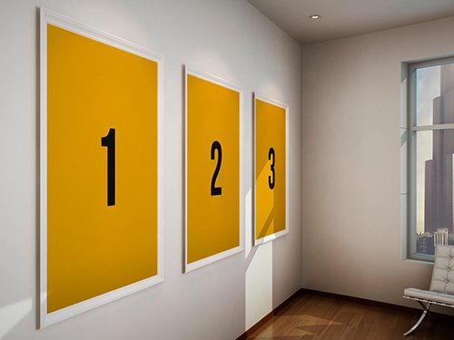 Gallery Frame Mockup 344991335