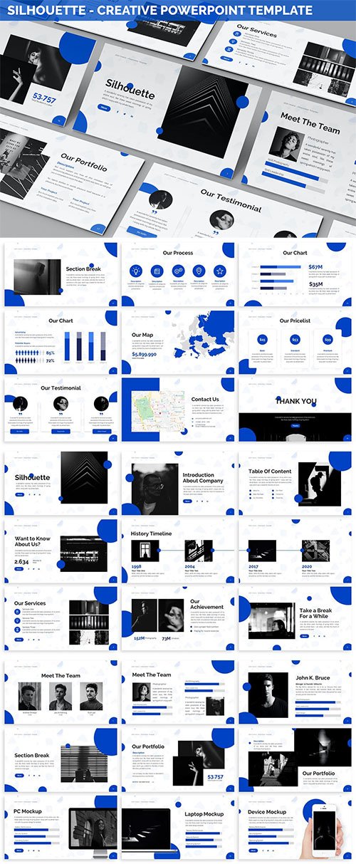 Silhouette - Creative Powerpoint Template