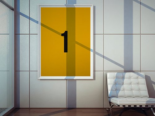 Gallery Frame Mockup 344989982