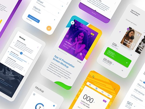 Screen Ui Presentation Mockups 317332080