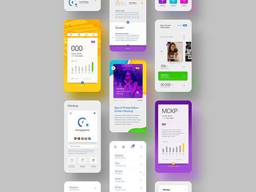 Screen Ui Presentation Mockups 317332244