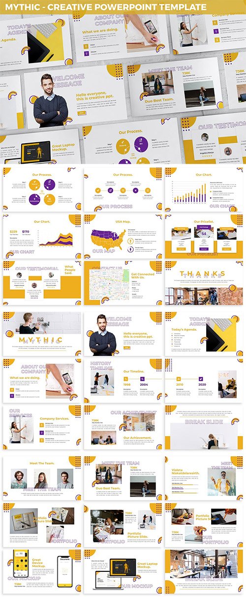 Mythic - Creative Powerpoint Template