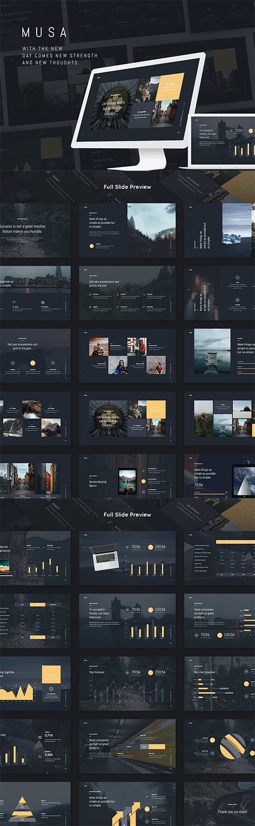 MUSA - Minimal & Creative Template