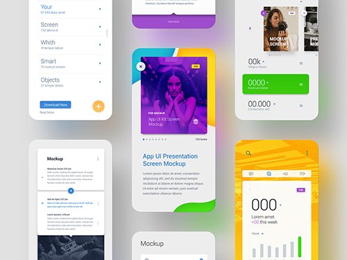 Screen Ui Presentation Mockups 317331565