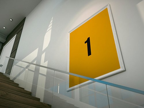 Gallery Frame Mockup 344988865