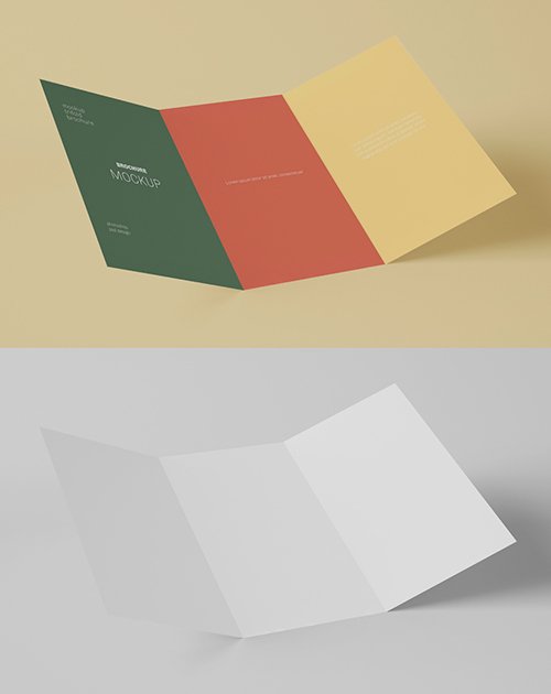 Trifold Brochure Mockup 343940283