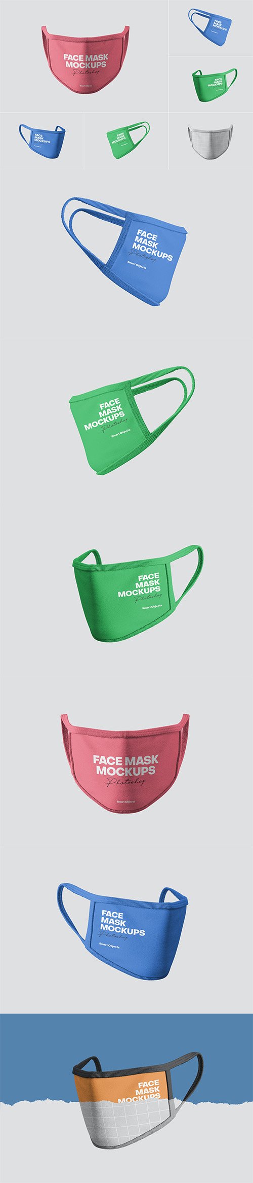 Face Mask Mockups