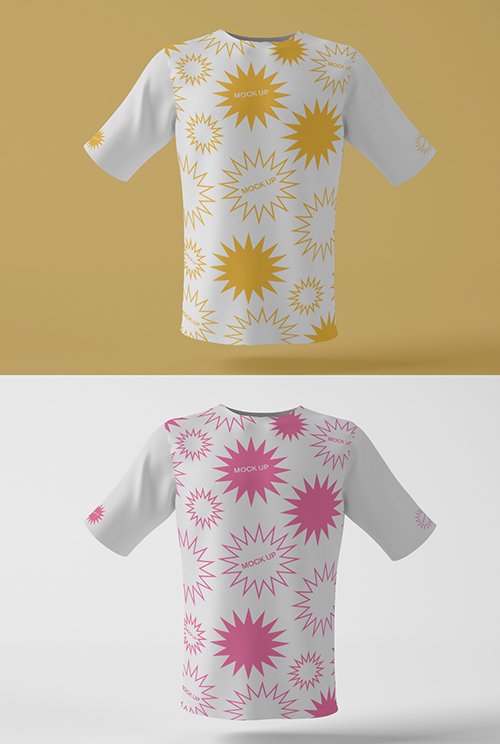 Front T-Shirt Mockup 343941543