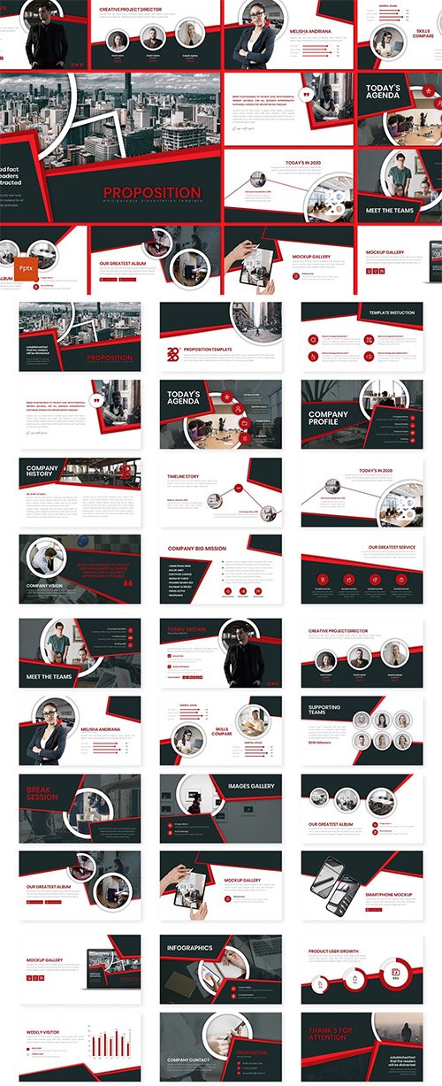 Proposition - PowerPoint, Keynote, Google Slides Template