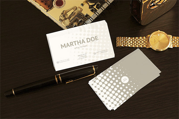 Business Cards Mock-Up PSD Template