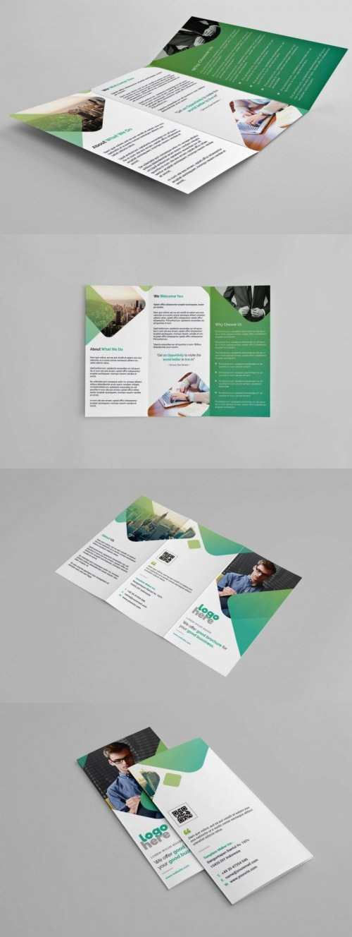 Green Trifold Brochure