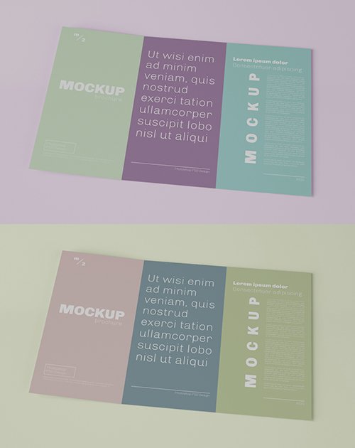 Trifold Brochure Mockup 343939709