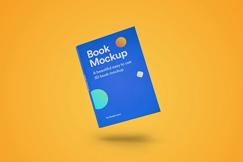 3D Book Mockup 04