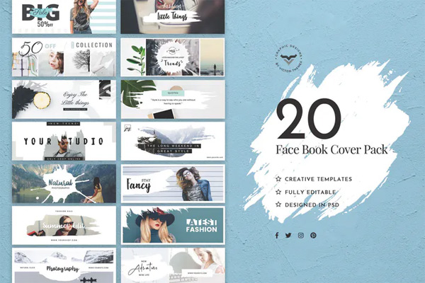 Facebook Cover Social Media Template