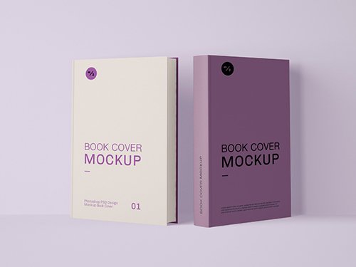 Two Book Covers Mockup 346305679