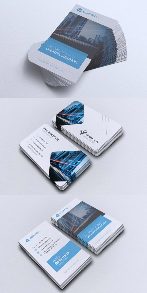 CreativeMarket - Minimalist Business Card Vol. 09