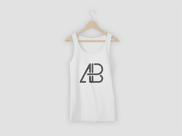 5K Tank Top Mockup PSD