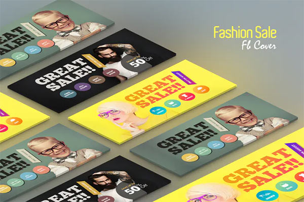 Fashion Sale Fb Cover Template