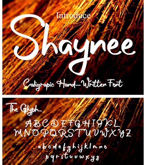 Shaynee Font