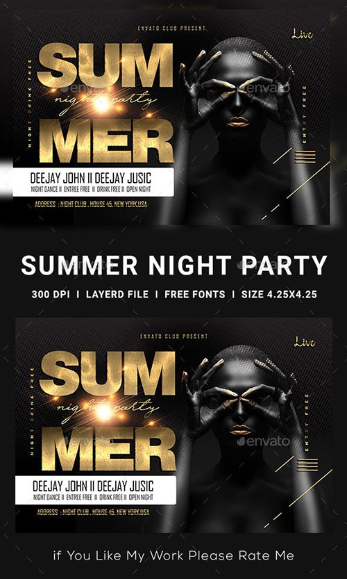 GraphicRiver - Summer Flyer 23134984