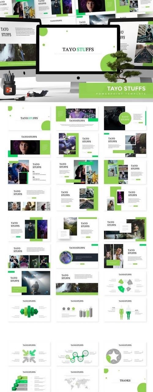 Tayo - Powerpoint, Keynote, Google Sliders Templates