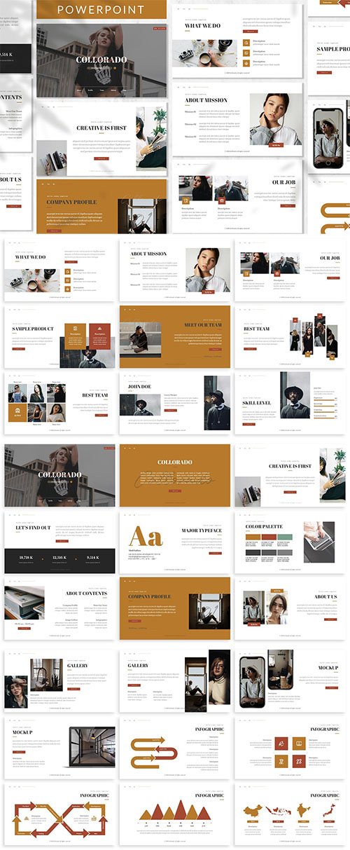 Collorado - Business Powerpoint Template