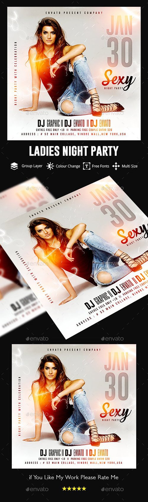 GraphicRiver - Guest Dj Night Flyer Template 23126759