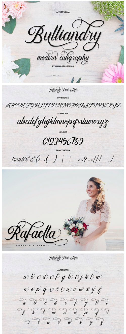 Bulliandry Font