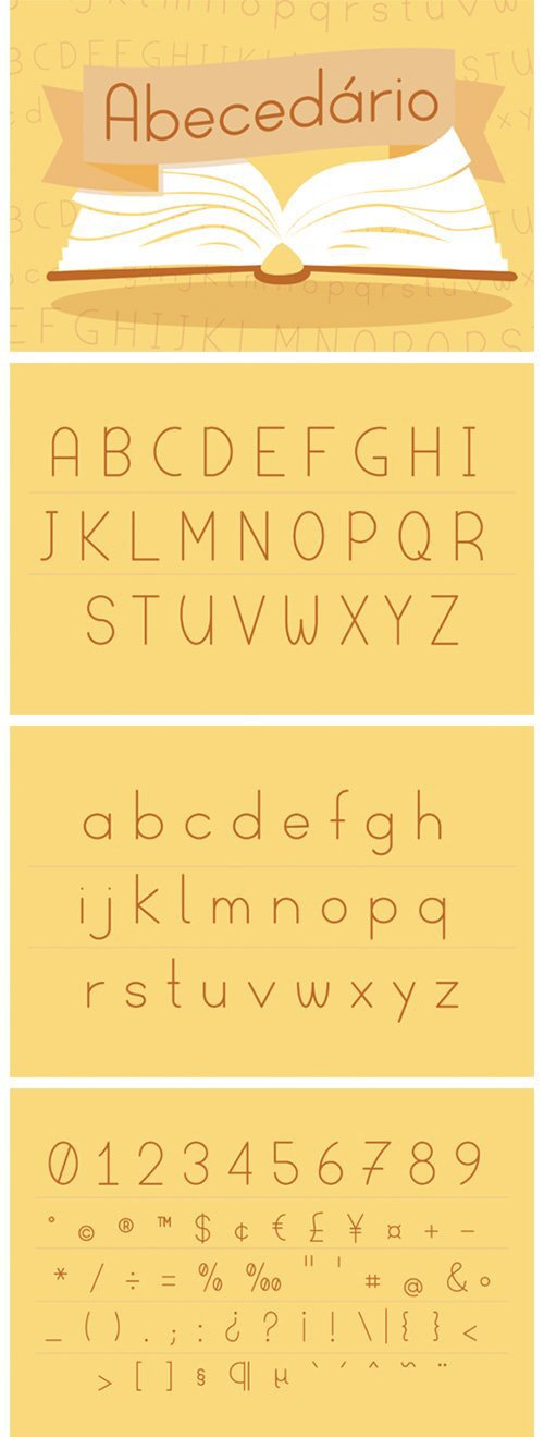 Abecedario Font