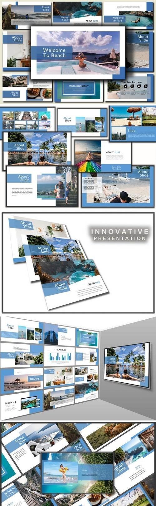 Holiday - Powerpoint, Keynote, Google Sliders Templates