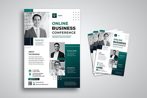 Online Business Conference Flyer