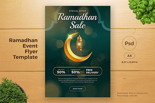 Ramadan Kareem Sales Promotion Flyer 2 (GI2)